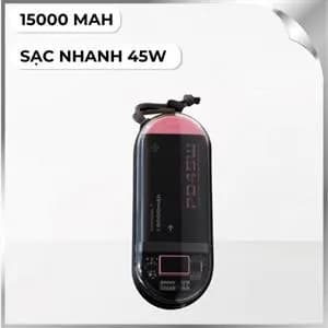 So sánh giá Pin sạc dự phòng Polymer 15000mAh Type C PD QC 45W IDMIX P15CIPRO kèm cáp Lightning và Type-C - Xám rẻ nhất? - Ảnh 3