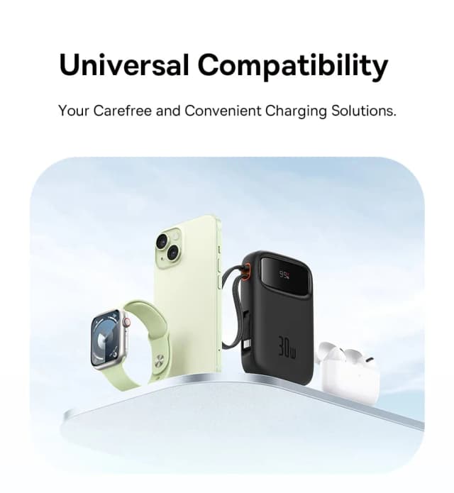 So sánh giá Pin sạc dự phòng Polymer 20000mAh Type C PD 30W Baseus Qpow 2 PPQD4-20C kèm Cáp Type C rẻ nhất? - Ảnh 8