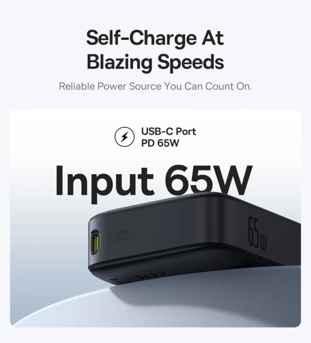 So sánh giá Pin sạc dự phòng Polymer 20000mAh Type C PD 65W Baseus Free2Pull PPLSC01-20 kèm cáp Type C rẻ nhất? - Ảnh 18