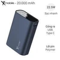 Pin sạc dự phòng Polymer 20000mAh Type C PD QC 3.0 22.5W Xmobile A16 - Giá rẻ nhất hôm nay - Ảnh 7