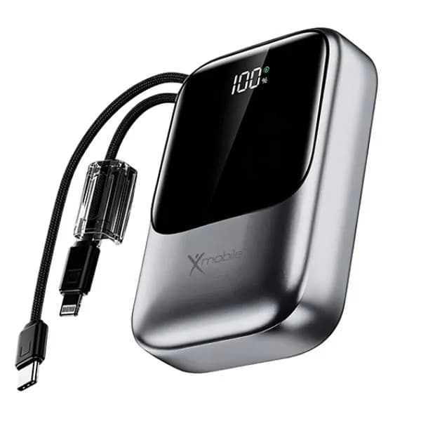 Pin sạc dự phòng Polymer 20000mAh Type C PD QC 3.0 22.5W Xmobile PocketGo DX593 kèm Cáp Lightning và Type C - Ảnh 5