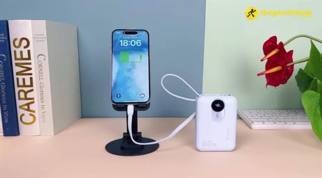 So sánh giá Pin sạc dự phòng Polymer 20000mAh Type C PD QC 3.0 45W Xmobile MH803 kèm Cáp Lightning và Type C rẻ nhất? - Ảnh 4