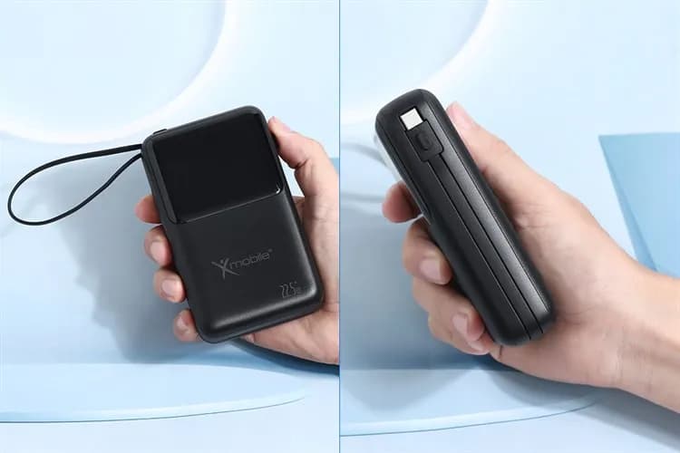 So sánh giá Pin sạc dự phòng Polymer 20000mAh Type C PD QC 3.0 55W Xmobile JP367 kèm Cáp dây rút Type C - Tìm sản phẩm giá rẻ nhất - Ảnh 5