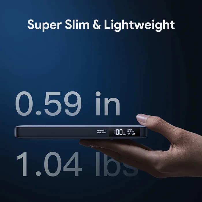 Pin sạc dự phòng Polymer 20000mAh Type C PD QC 3.0 100W Aukey PB-Y44 Sprint X - Giá rẻ nhất hôm nay - Ảnh 14