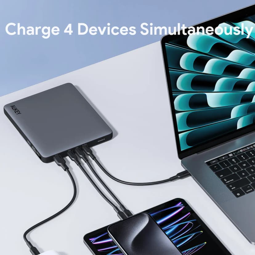 Pin sạc dự phòng Polymer 20000mAh Type C PD QC 3.0 100W Aukey PB-Y44 Sprint X - Giá rẻ nhất hôm nay - Ảnh 5