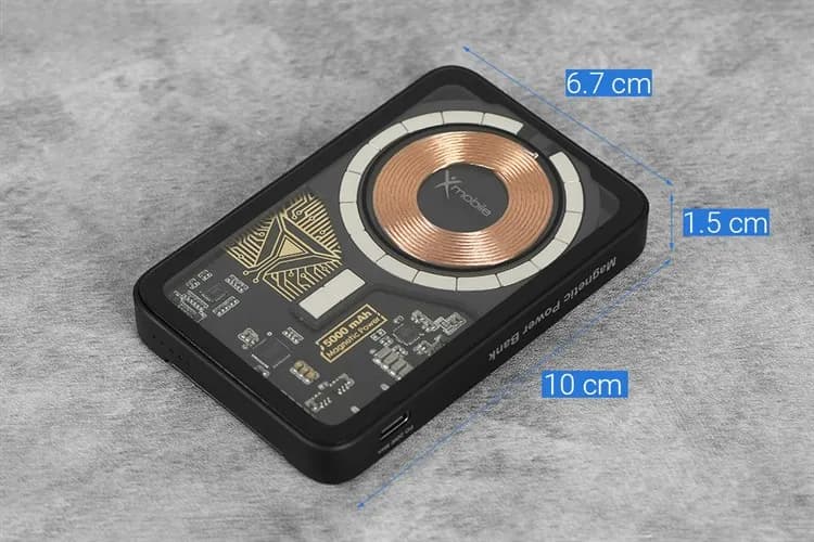 Pin sạc dự phòng Polymer 5000mAh không dây 20W Mazer M-MagAir15-BK - Đen - Giá rẻ nhất hôm nay - Ảnh 9