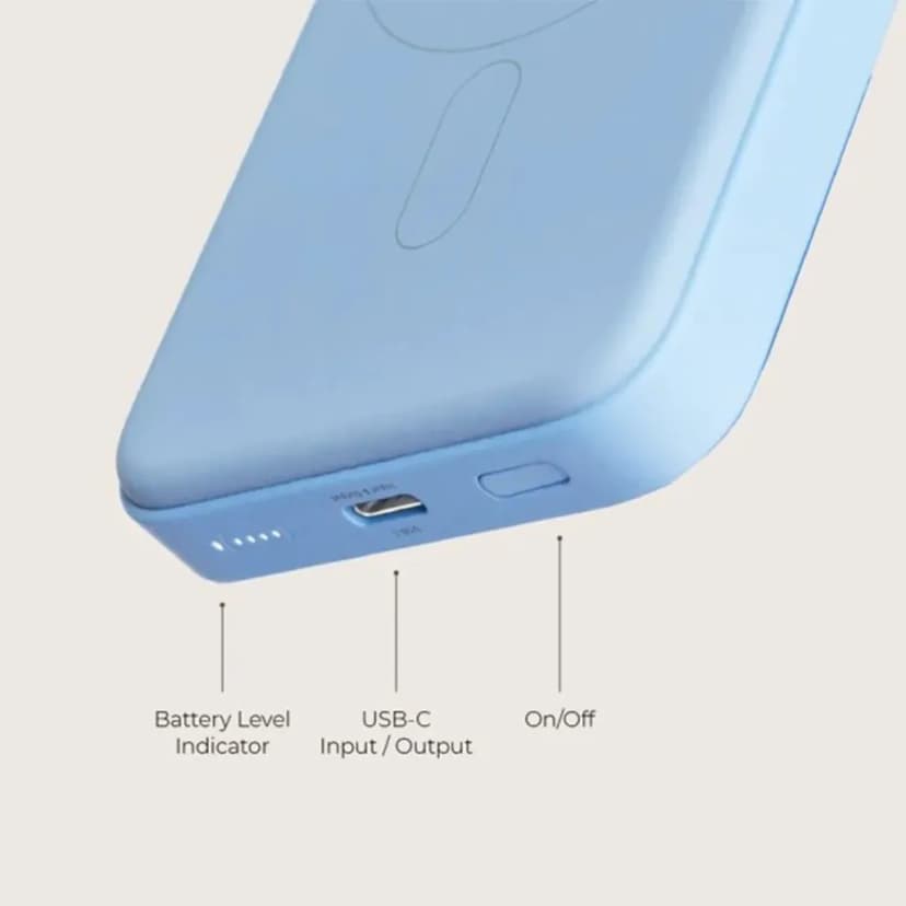 Pin sạc dự phòng Polymer 5000mAh không dây 20W Mazer M-MagAir15-PB - Xanh - Giá rẻ nhất hôm nay - Ảnh 7