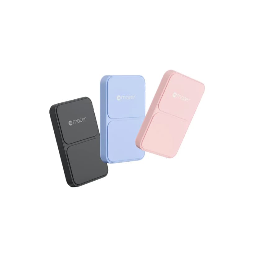 Pin sạc dự phòng Polymer 5000mAh không dây 20W Mazer M-MagAir15-PK - Hồng - Giá rẻ nhất hôm nay - Ảnh 3
