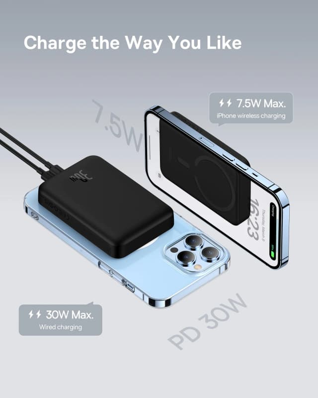 Top 1 so sánh giá Pin sạc dự phòng Solid-state 10000mAh Không dây Magnetic Qi2 Type C PD 30W BMX B939 kèm Cáp Type C - Tìm sản phẩm giá rẻ nhất - Ảnh 21
