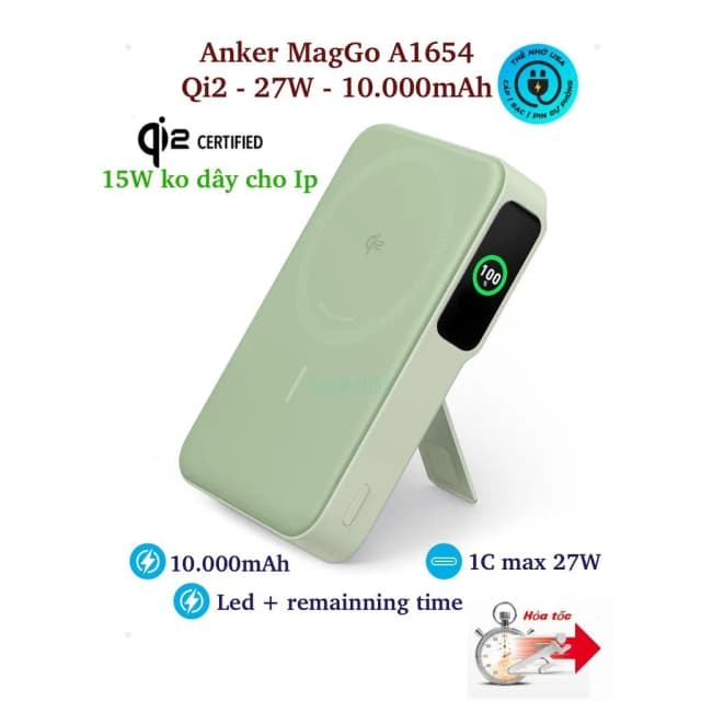Top 1 so sánh giá Pin sạc dự phòng Solid-state 10000mAh Không dây Magnetic Qi2 Type C PD 30W BMX B939 kèm Cáp Type C - Tìm sản phẩm giá rẻ nhất - Ảnh 70