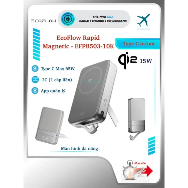 Top 1 so sánh giá Pin sạc dự phòng Solid-state 10000mAh Không dây Magnetic Qi2 Type C PD 30W BMX B939 kèm Cáp Type C - Tìm sản phẩm giá rẻ nhất - Ảnh 92