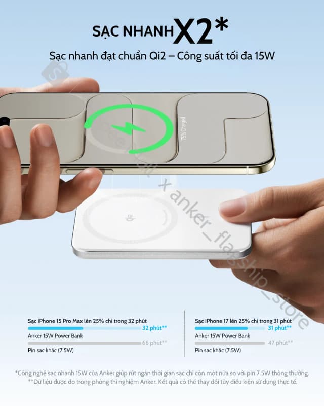 Top 1 so sánh giá Pin sạc dự phòng Solid-state 5000mAh Không dây Magnetic Qi2 Type C PD 20W BMX B939 kèm Cáp Type C - Tìm sản phẩm giá rẻ nhất - Ảnh 18