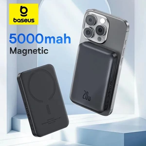 Top 1 so sánh giá Pin sạc dự phòng Solid-state 5000mAh Không dây Magnetic Qi2 Type C PD 20W BMX B939 kèm Cáp Type C - Tìm sản phẩm giá rẻ nhất - Ảnh 20