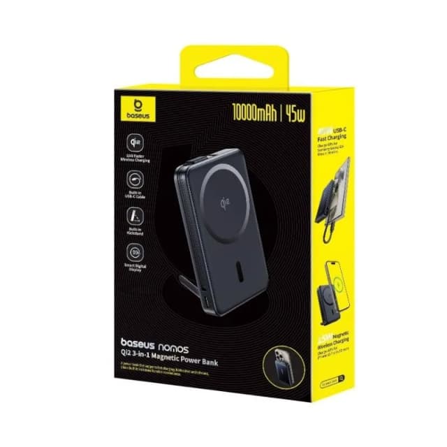 Top 1 so sánh giá Pin sạc dự phòng Solid-state 5000mAh Không dây Magnetic Qi2 Type C PD 20W BMX B939 kèm Cáp Type C - Tìm sản phẩm giá rẻ nhất - Ảnh 84