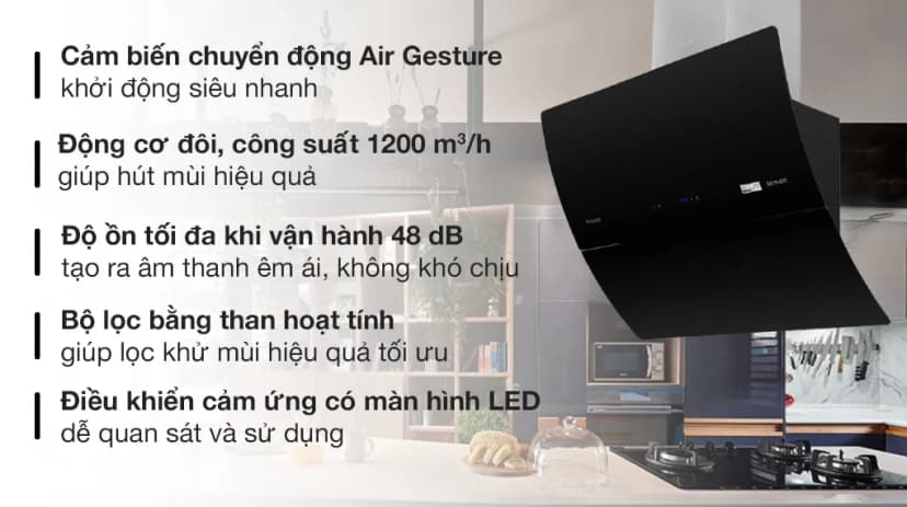 So sánh giá Máy hút mùi kính vát Pramie DE19-900 - Tìm sản phẩm giá rẻ nhất - Ảnh 16