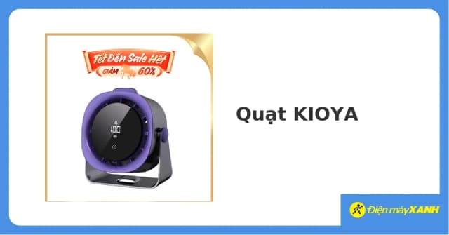 Top 1 so sánh giá Quạt bàn KIOYA 7 cánh FS06 10W - Trắng - Tìm sản phẩm giá rẻ nhất - Ảnh 10