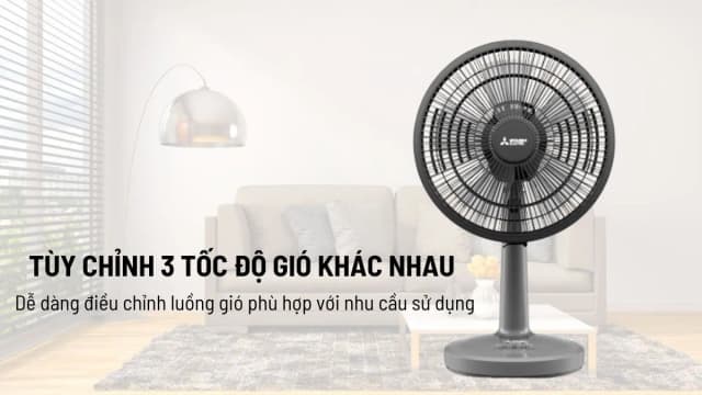 So sánh giá Quạt bàn Mitsubishi Electric 5 cánh D12A-GB CY-RD 37W rẻ nhất? - Ảnh 14