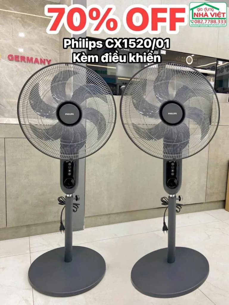 So sánh giá Quạt bàn Philips 5 cánh CX1030/01 35W - Tìm sản phẩm giá rẻ nhất - Ảnh 11