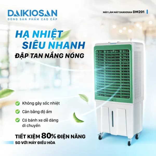 Quạt điều hoà Daikiosan DM201 180W - Giá rẻ nhất hôm nay - Ảnh 4