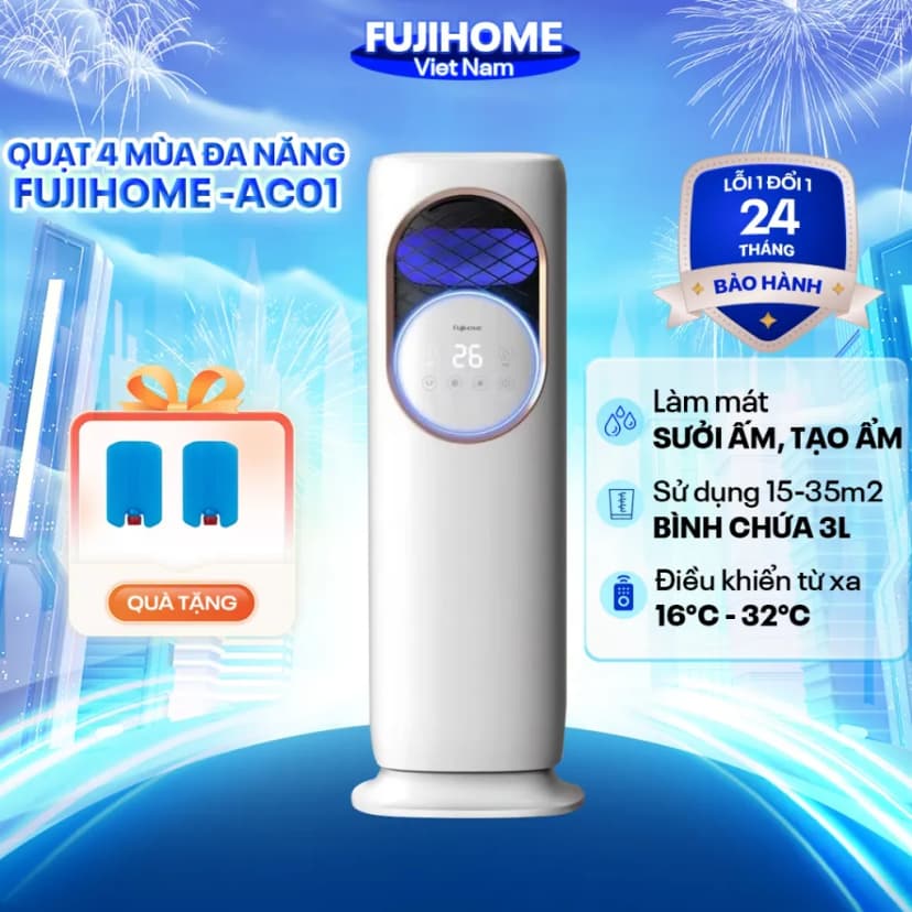 So sánh giá Quạt điều hoà FUJIHOME AC01 60W - Tìm sản phẩm giá rẻ nhất - Ảnh 18