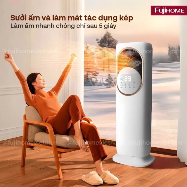 So sánh giá Quạt điều hoà FUJIHOME AC01 60W rẻ nhất? - Ảnh 6