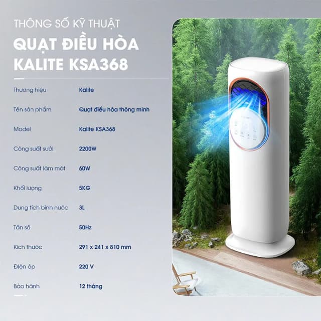 So sánh giá Quạt điều hoà Kalite KSA368 60W rẻ nhất? - Ảnh 12