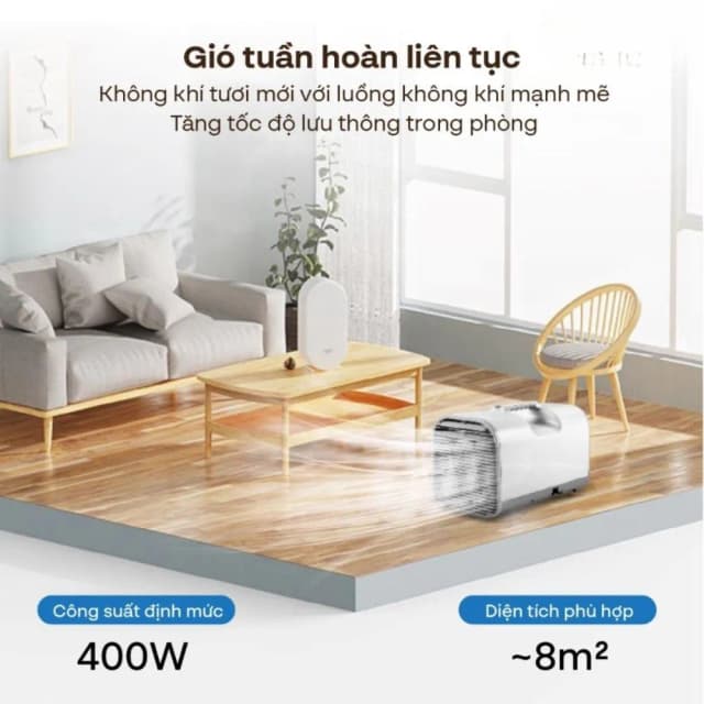 So sánh giá Quạt điều hoà mini FUJIHOME PAC04 420W rẻ nhất? - Ảnh 5