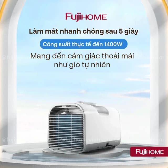 So sánh giá Quạt điều hoà mini FUJIHOME PAC04 420W rẻ nhất? - Ảnh 7