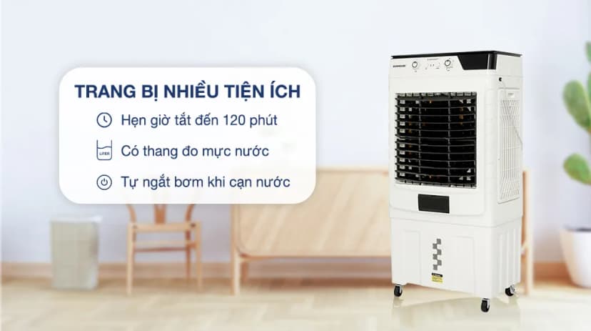 Quạt điều hòa Sunhouse SHD7758 170W - Giá rẻ nhất hôm nay - Ảnh 4