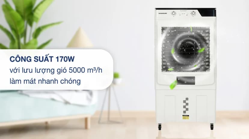 Quạt điều hòa Sunhouse SHD7758 170W - Giá rẻ nhất hôm nay - Ảnh 9