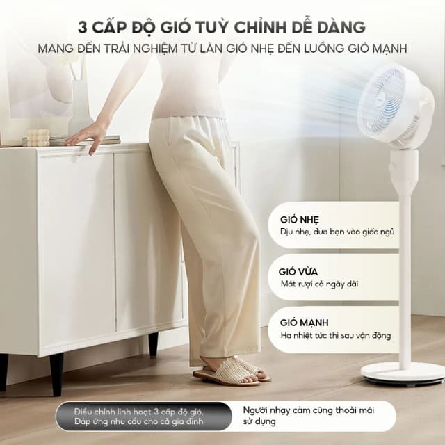 So sánh giá Quạt đứng AQUA 3 cánh AQF-ED1800T(W) 40W rẻ nhất? - Ảnh 5