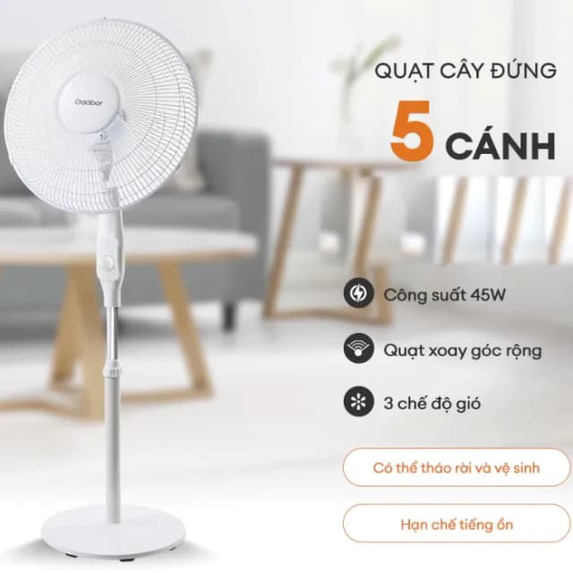 So sánh giá Quạt đứng Gaabor FM430M-WH05A 45W rẻ nhất? - Ảnh 12
