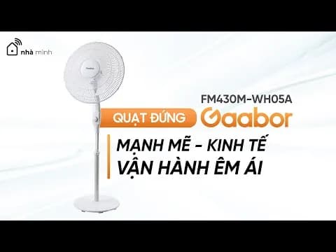 So sánh giá Quạt đứng Gaabor FM430M-WH05A 45W rẻ nhất? - Ảnh 14