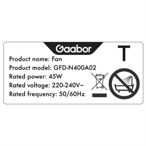 Quạt đứng Gaabor GFD-N400A02 45W - Giá rẻ nhất hôm nay - Ảnh 7