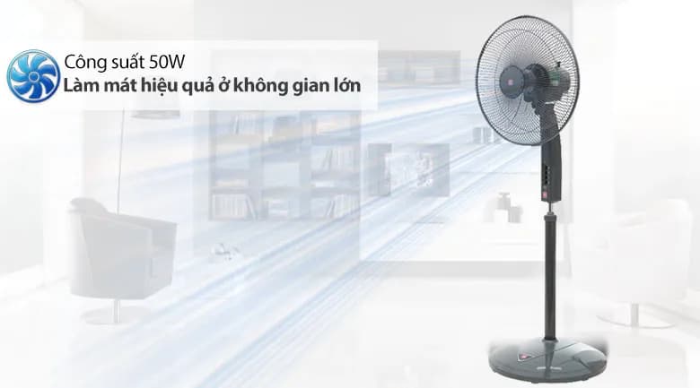 So sánh giá Quạt đứng KDK 3 cánh P41U 50W - Tìm sản phẩm giá rẻ nhất - Ảnh 3