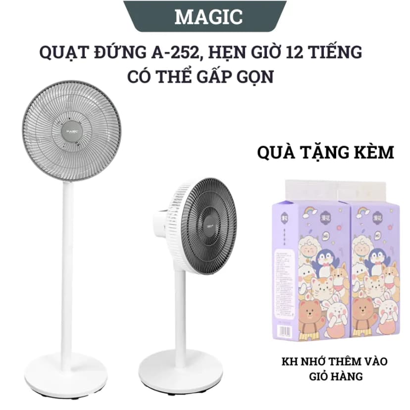 Quạt đứng Magic 7 cánh A-252 20W - Giá rẻ nhất hôm nay - Ảnh 10