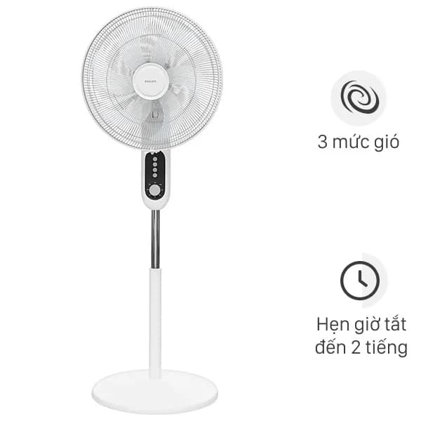 Quạt đứng Philips 6 cánh CX1220/00 45W - Ảnh 2