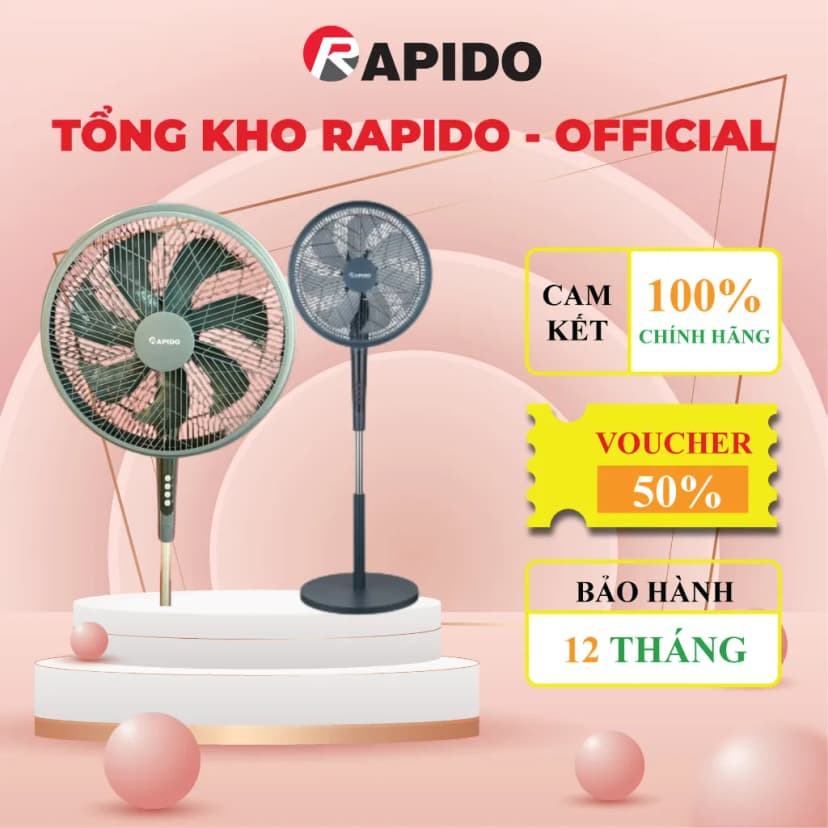 So sánh giá Quạt đứng Rapido 7 cánh RWF-45SGD 55W - Tìm sản phẩm giá rẻ nhất - Ảnh 16