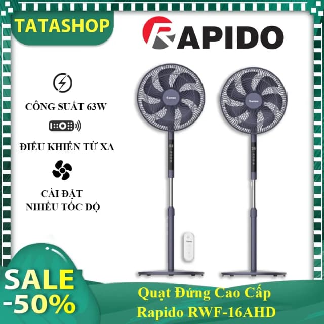 Top 1 so sánh giá Quạt đứng Rapido RWF-16DWD 60W - Tìm sản phẩm giá rẻ nhất - Ảnh 14