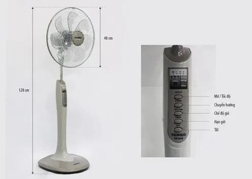 So sánh giá Quạt đứng Senko 7 cánh DR1608 65W - Tìm sản phẩm giá rẻ nhất - Ảnh 19
