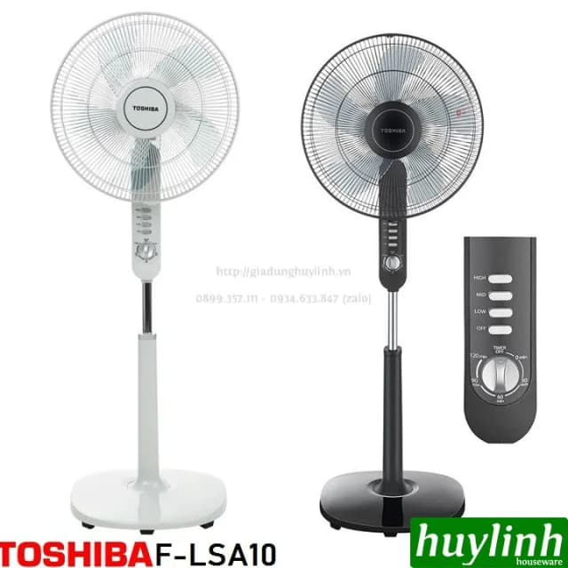 So sánh giá Quạt đứng Toshiba 5 cánh F-LSA10(H)VN 50W rẻ nhất? - Ảnh 19