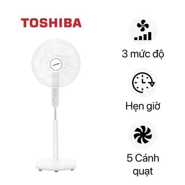 So sánh giá Quạt đứng Toshiba 5 cánh F-LSA10(W)VN 50W rẻ nhất? - Ảnh 14