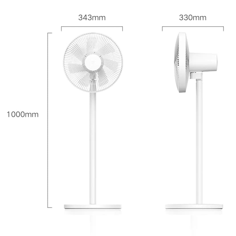 Quạt đứng Xiaomi Smart Standing Fan 2 Lite 7 cánh PYV4007GL 38W - Giá rẻ nhất hôm nay - Ảnh 18