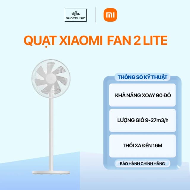 Top 1 so sánh giá Quạt đứng Xiaomi Smart Standing Fan 2 Lite 7 cánh PYV4007GL 38W - Tìm sản phẩm giá rẻ nhất - Ảnh 3