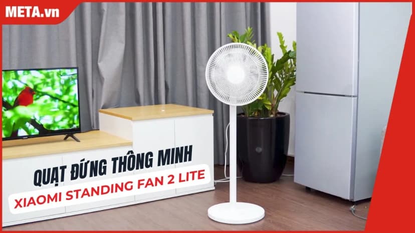 Quạt đứng Xiaomi Smart Standing Fan 2 Lite 7 cánh PYV4007GL 38W - Giá rẻ nhất hôm nay - Ảnh 5