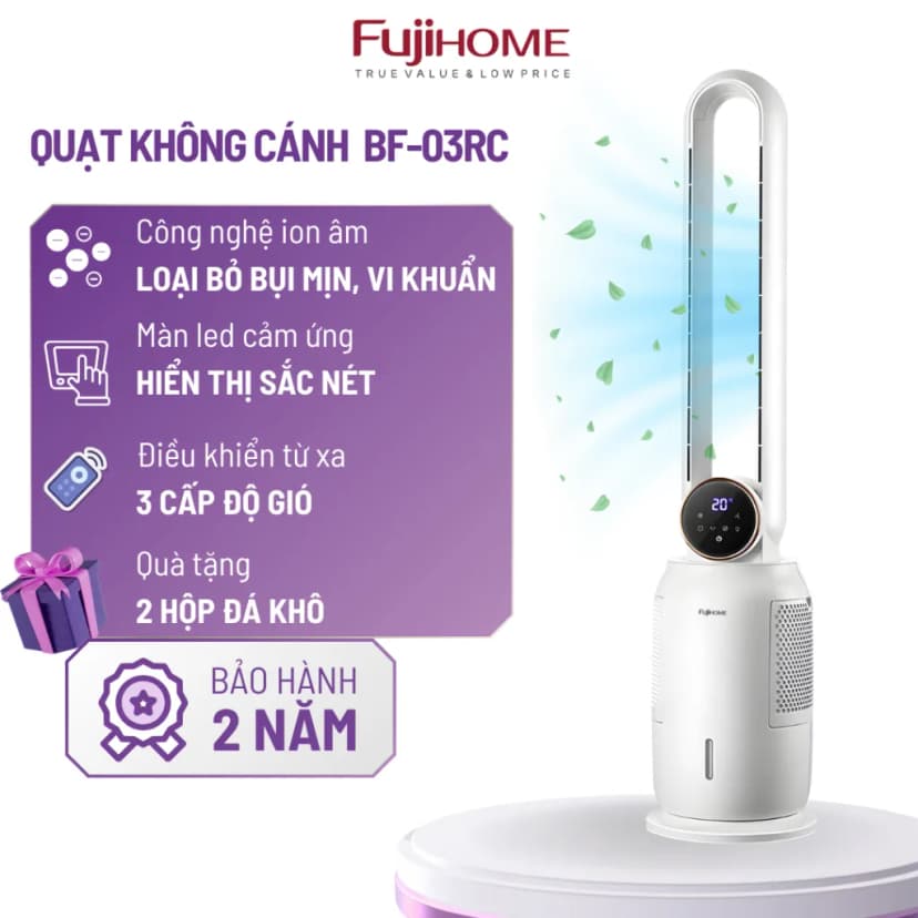 Quạt không cánh FUJIHOME BF-03R 60W - Giá rẻ nhất hôm nay - Ảnh 51