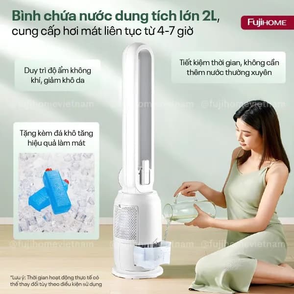 Quạt không cánh FUJIHOME BF-03R 60W - Giá rẻ nhất hôm nay - Ảnh 53