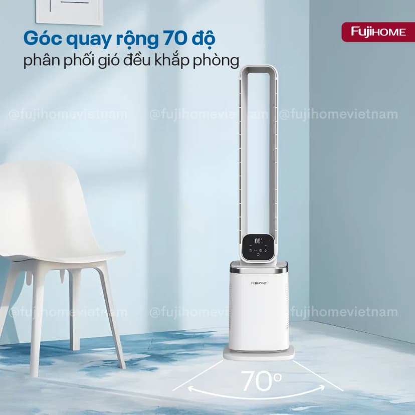 Quạt không cánh FUJIHOME BF-03R 60W - Giá rẻ nhất hôm nay - Ảnh 61
