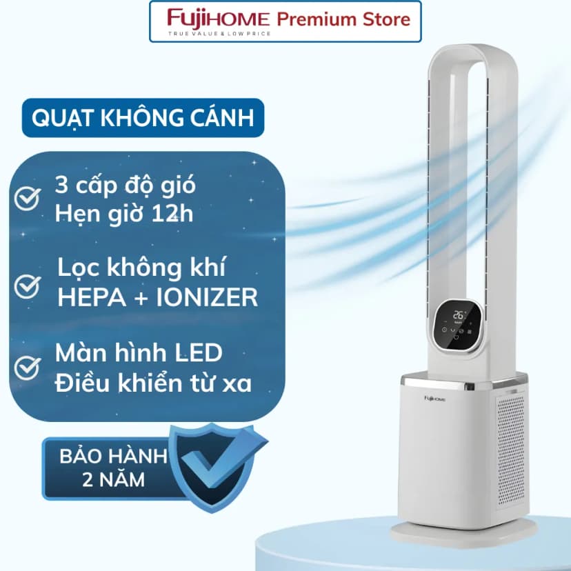 Quạt không cánh FUJIHOME BF-03R 60W - Giá rẻ nhất hôm nay - Ảnh 74