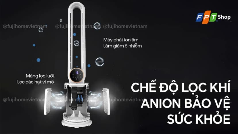 Quạt không cánh FUJIHOME BF-03R 60W - Giá rẻ nhất hôm nay - Ảnh 83